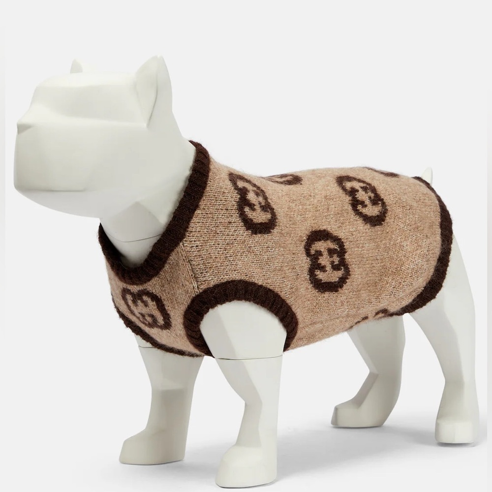 NWT Authentic Gucci Pet/Dog Sweater with Interlocking G - BRAND NEW IN GUCCI BOX - Picture 9 of 9